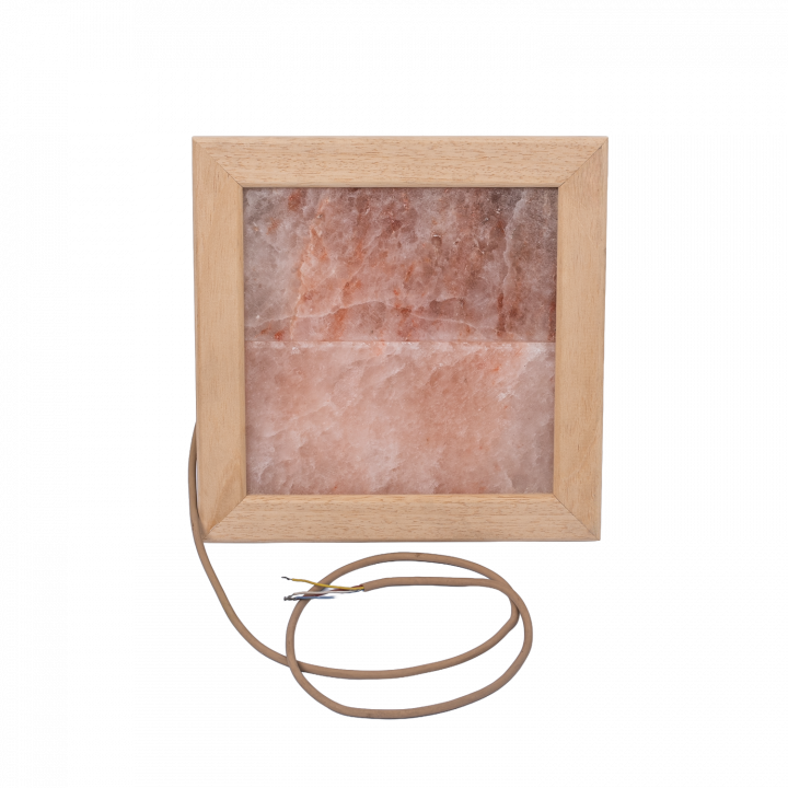 Himalayazout LED-lamp, abachi hout