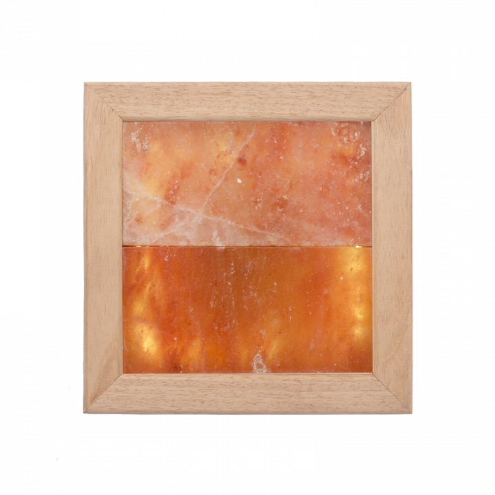 Himalayazout LED-lamp, abachi hout