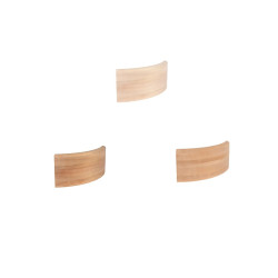 Buitenboog voor modulaire saunabanken, 400 mm  Buitenboog voor modulaire saunabanken, 400 mm