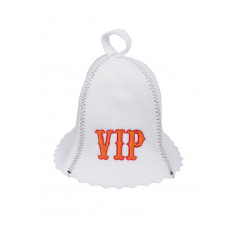Saunahoed - VIP, wit