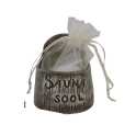 Keramische zoutcontainer voor sauna - donker 120 ml - 2