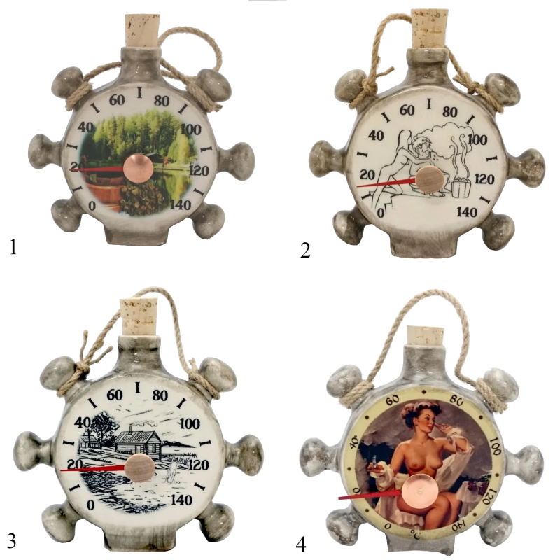 Keramische saunathermometer - scheepsroer