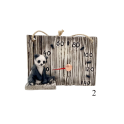 Keramische saunathermometer - panda - 2