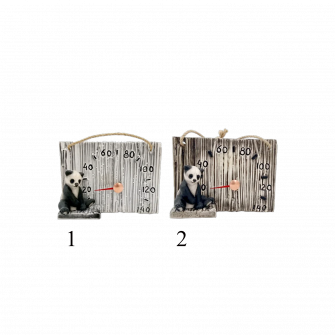 Keramische saunathermometer - panda