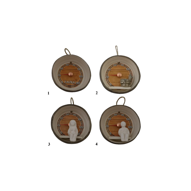 Keramische saunathermometer - vat