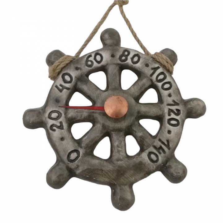 Keramische saunathermometer - wiel