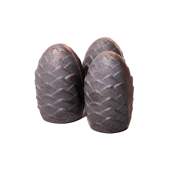 Gietijzeren kegels voor sauna, 1 st.