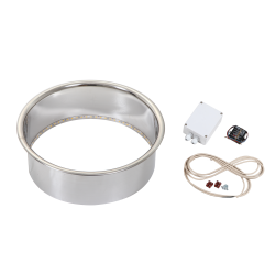 HARVIA Cilindro inbeddingsflens HPC2L, verlicht 