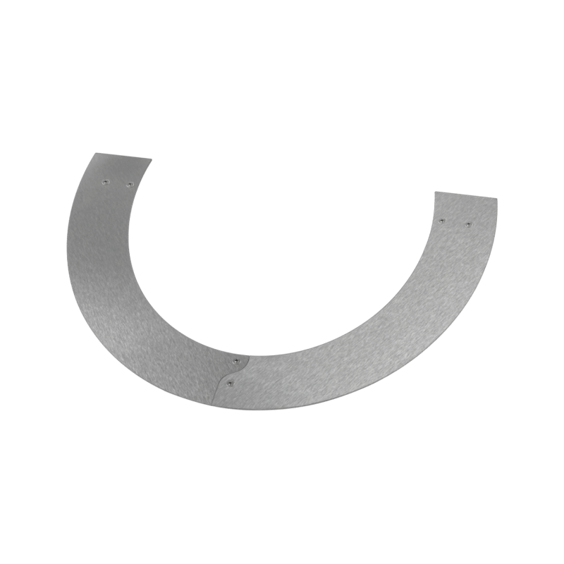 Inbouwflens - voor HUUM Drop-verwarmer