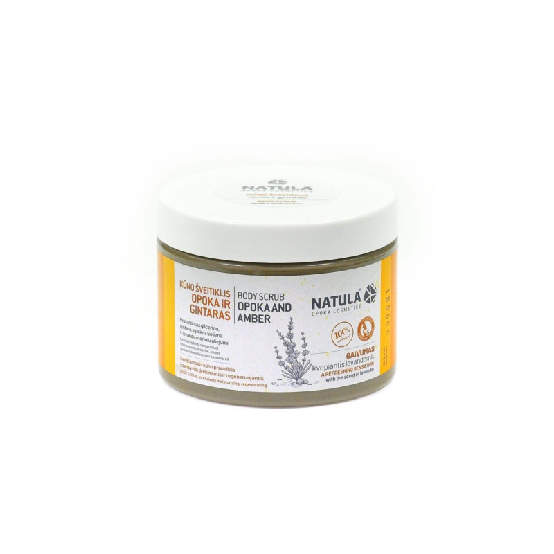 Lichaamsscrub NATULA Opoka en amber 500ml