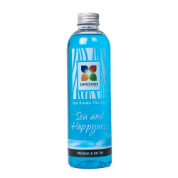 PASSION aromatherapiegeur voor whirlpools en bubbelbaden, zee en geluk 250 ml  PASSION aromatherapiegeur voor whirlpools en bubbelbaden, zee en geluk 250 ml