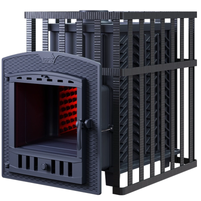Houtgestookte saunakachel GEFEST - GFS ZK 30 (P2) in het rooster