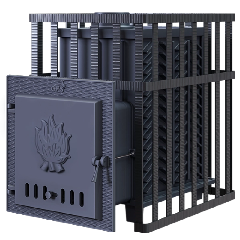 Houtgestookte saunakachel GEFEST - GFS ZK 45 in rooster