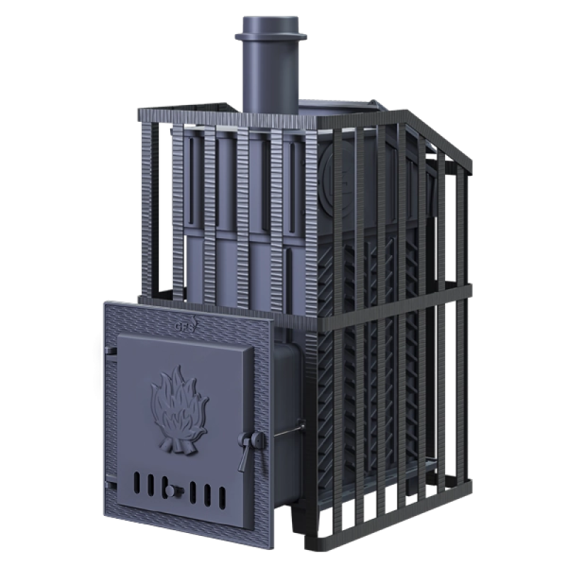 Houtgestookte saunakachel GEFEST - GFS ZK Uragan 18 in rooster