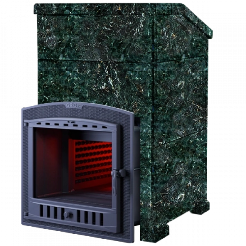 Houtgestookte saunakachel - Gefest Grom 50 (P2) Prezidentas 1200/50