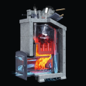 Houtgestookte saunakachel - Gefest Grom 80 (P2) President 1320/60 - 5