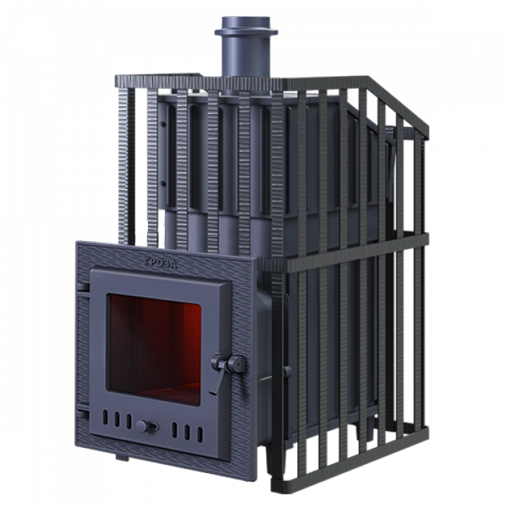 Houtgestookte saunakachel GEFEST - Groza Uragan 18 (M)