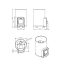 Houtgestookte saunakachel - STOVEMAN 20R HEAVY - 3