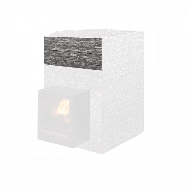 Sauna houtkachel - TULIKIVI KINOS 20 GRAFIA, extra steenlaag voor portaal