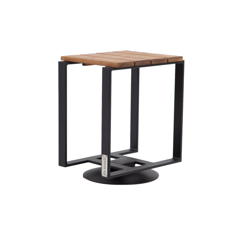 Houthouder - MIKU, zwart