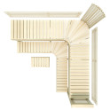 Modulaire saunabank PREMIUM, Aspen - 9