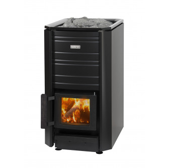 Houtgestookte saunakachel - NARVI BLACK 16