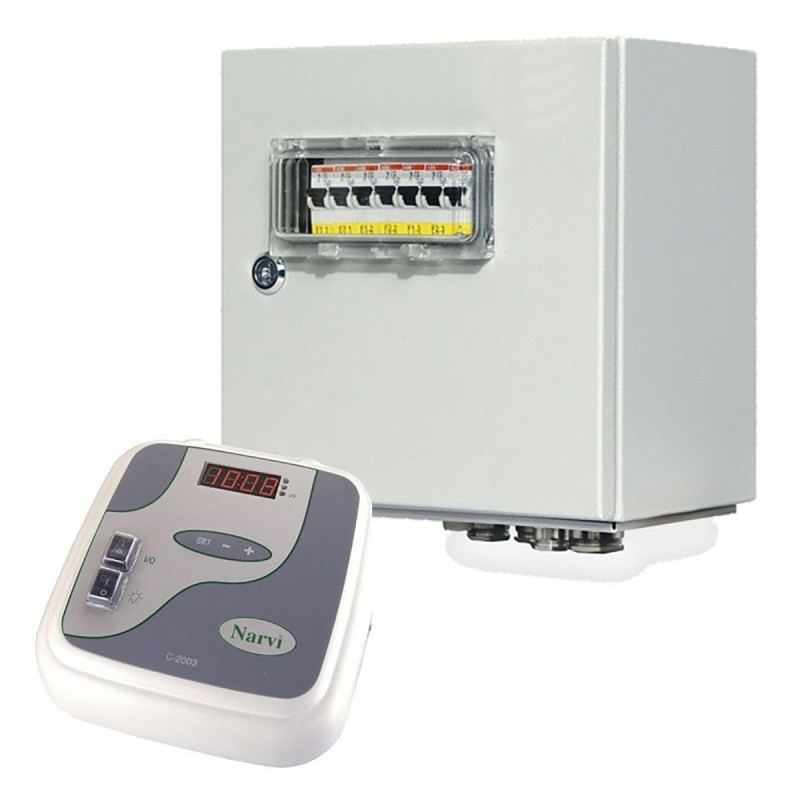 Bedieningspaneel elektrische saunakachel - NARVI C-2003, 33 kW