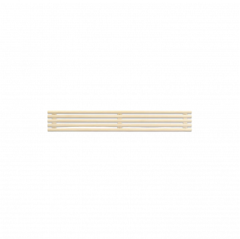 Rugleuning, espen, 16x300x1550-2350mm