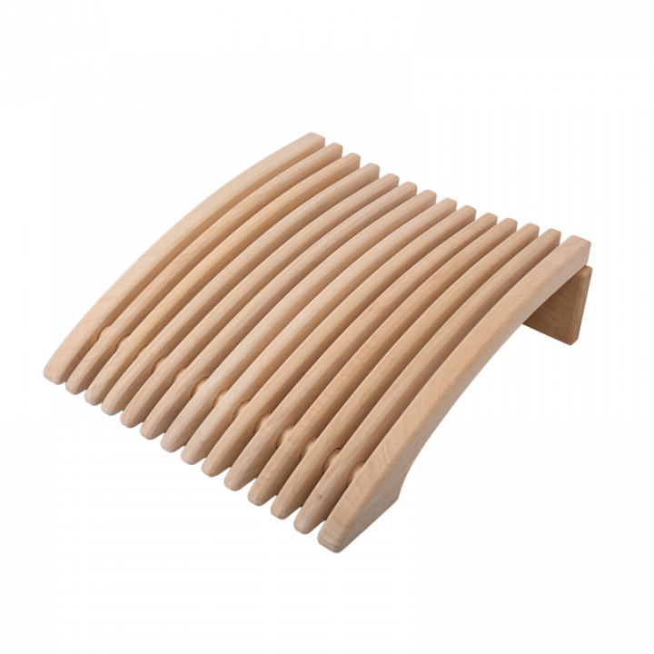 Sauna rugleuning-hoofdsteun, abachi