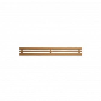 Rugleuning, thermo aspen, 28x300x1750-2400mm