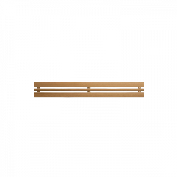 Rugleuning, thermo aspen, 2400 mm