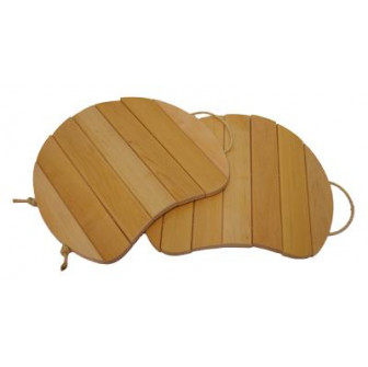 Houten stoel, hangend