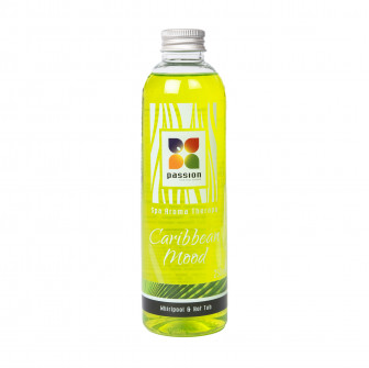 PASSION aromatherapiegeur voor whirlpools en bubbelbaden, Caribische sfeer 250 ml
