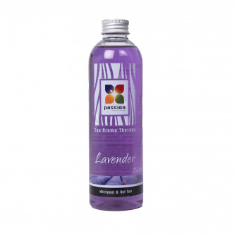 PASSION aromatherapiegeur voor whirlpools en bubbelbaden, lavendel 250 ml
