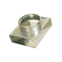 Zijdelingse overgang - 90°, diameter 120 mm - 0