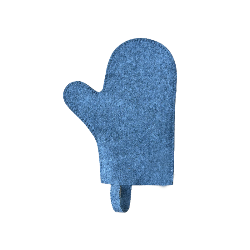 Saunahandschoen, grijs