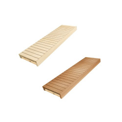 Saunabank, espen / els, 600x1600-2400 mm  Saunabank, espen / els, 600x1600-2400 mm