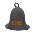 Saunahoed - BOSS, grijs - 0