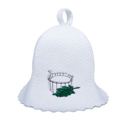 Saunahoed - kuip met kloppers 