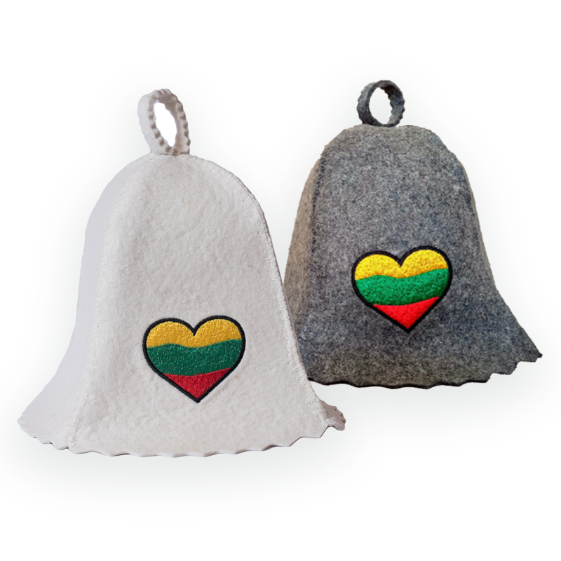 Saunahoed - Litouws hart