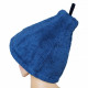 Cadeauset in geschenkdoos voor HEM. Heren saunahoed en schort - BLAUW