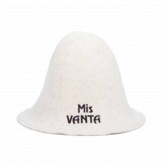 Saunahoed - Miss Vanta, wit