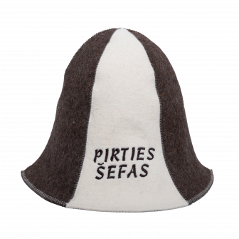 Saunahoed - PIRTIES ŠEFAS, gestreept