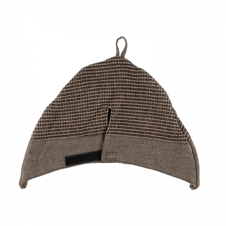 Cadeauset in een geschenkdoos RENTO KENNO VOOR HEM. Katoenen muts en schort, bruin