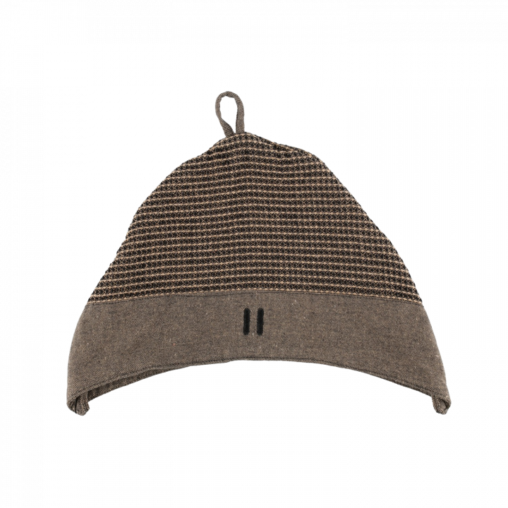 Cadeauset in een geschenkdoos RENTO KENNO VOOR HEM. Katoenen muts en schort, bruin
