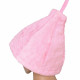 Cadeauset in geschenkdoos voor HAAR. Dames saunahoed en schort - ROZE