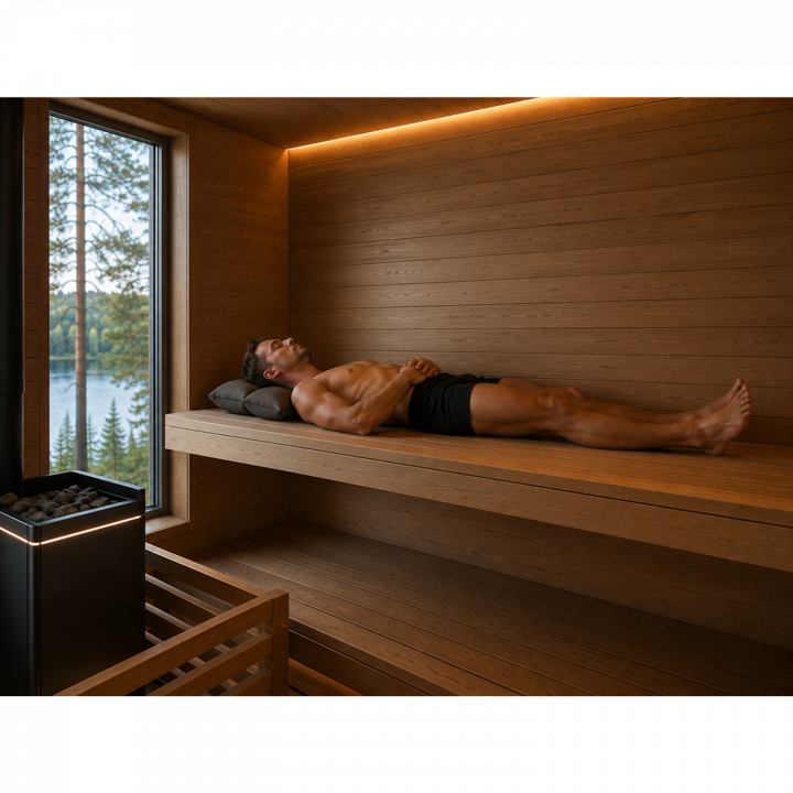 Saunakussen 450 × 340 × 100 mm