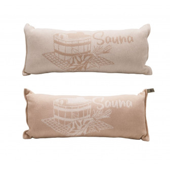 Saunakussen, beige