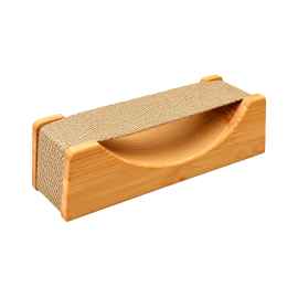 Saunahoofdsteun van elzenhout met textielbekleding 