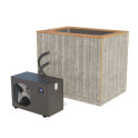 Kirami Premium NordicIce S koudwaterbad met Dualex warmtepomp, 500 liter - 0